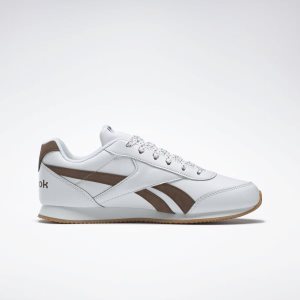 Adidasy Dziecięce Reebok Royal Classic Jogger 2.0 Białe/Brązowe PL 63TUKRA